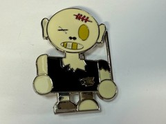 Zombie Boy Walking Dead Cartoon Style Enameled Cosplay New Belt Buckle