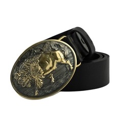 American Bison Buffalo Buckle, Western American cowboy style, Wild West, Cowboy