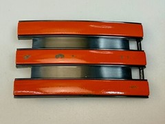 Adidas Golf Trophy Used Vintage Orange On Black Colored Stripes Belt Buckle