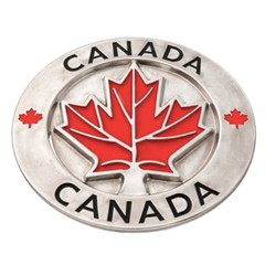 Canada Canadian Canadien Ottawa Maple North Belt Buckles