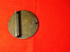 VINTAGE 2 3/8&Prime; ACROSS 1890 INDIAN HEAD CENT PENNY BRASS BELT BUCKLE