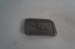 VTG Bergamot Rockmount weld welder welding belt buckle 980 pewter