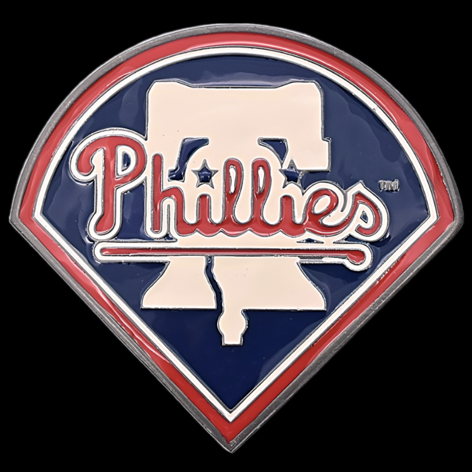 Philadelphia Phillies MLB Major League Baseball Team Belt Buckle (New Old Stock)