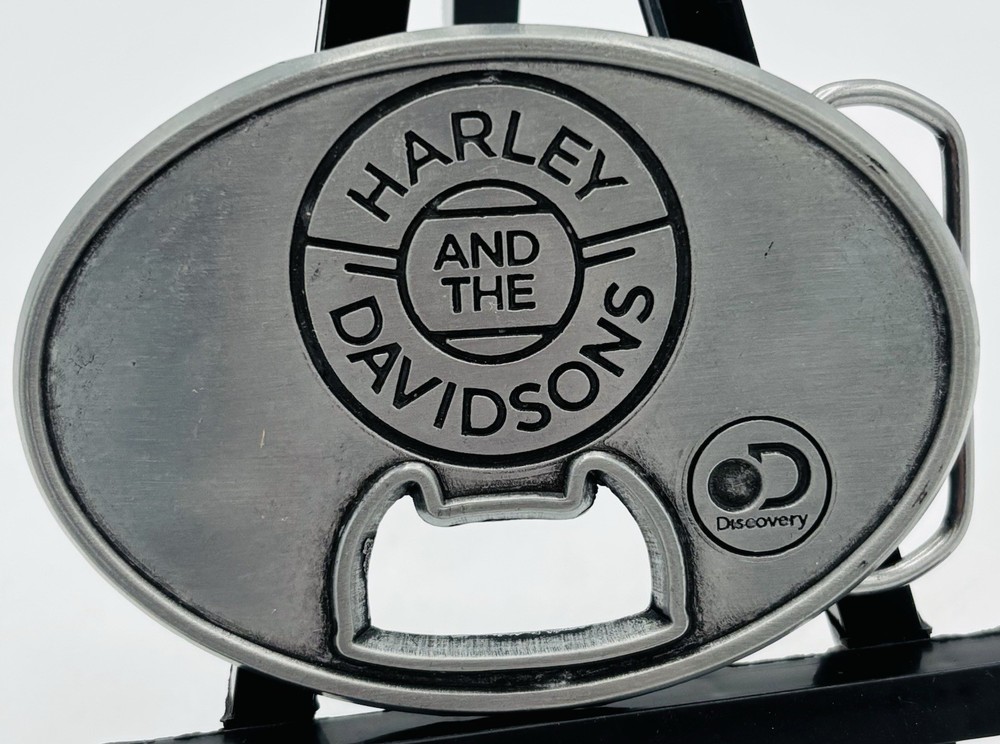 Discovery Channel’s 2016 ‘Harley and the Davidsons’ 3.5 x 2.5” Belt Buckle