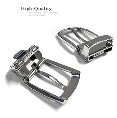 Classic Dress Buckle Clamp on Buckle Belt Buckle fits 1-1/8&Prime; (30mm) Wide