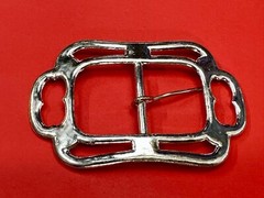 Unique Shape See Through Replacement Metal Belt Buckle
