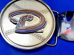 Arizona Diamondbacks MLB Baseball Team Spinner Moving Belt Buckle – Ultimate Fan