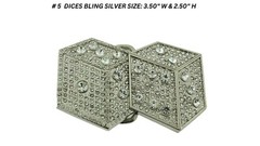 Lucky Dice Las Vegas Raiders Casino Bikers Truckers Western Cowboy Belt buckles