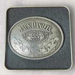 2003 Jack Daniel’s Old No. 7 Brand Belt Buckle With Tin