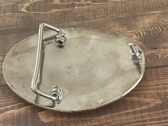 Vintage Harley Davidson Alpaca Mexico Belt Buckle