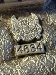 Horseshoe 8 Ball Belt Buckle Checkered Flags Gambling Pewter NOS READ American