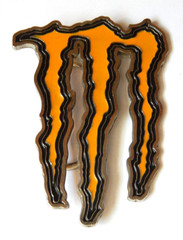 NEW!! Monster Energy Drink Logo Metal Belt Buckle YELLOW.