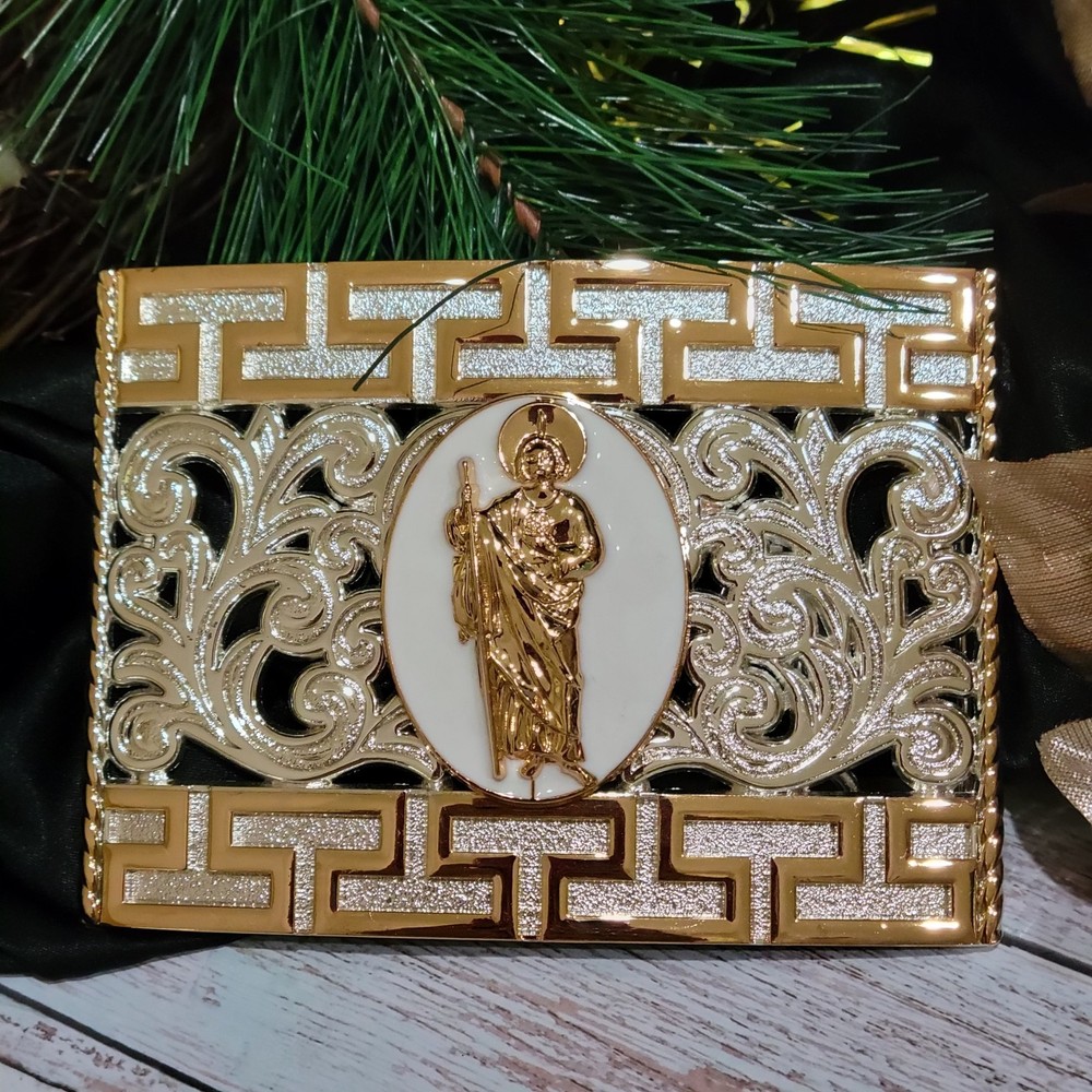 Saint jude San Judas Western belt Buckle Rose Gold Silver Heavy Zinc Alloy