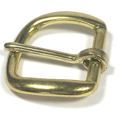 Vintage Replacement Belt Buckle Fits 1.2&Prime; Simple Basic Gold Toned Made in USA 1A