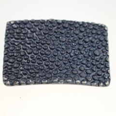 Studded belt buckle dark blue metal buckle removable buckle belt buckle
