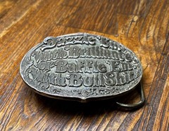« Dazzle &lsquo;Em With Brilliance or Baffle &lsquo;Em With Bullshit » Funny Joke Belt Buckle