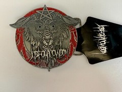 Lamb of God Symbol Logo Job for Cowboy American Heavy Metal Band Belt Buckle