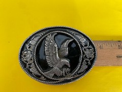 1991 SISKIYOU BELT BUCKLE G-5 EAGLE VERY NICE