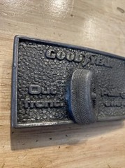 Goodyear Tires Belt Buckle Vintage 1978 Metal Michelin Tire & Rubber Collector