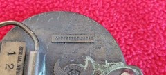 Beer Drinkers Get More Head Belt Buckle Vintage 1980 Great American Buckle Co