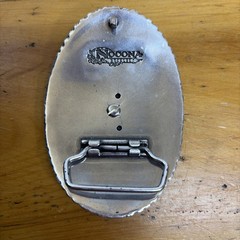 Nocona Western Oval Initial « K » Belt Buckle – Style 37072-K