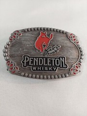 Pendleton Whisky Let &lsquo;er Buck 2023 Belt Buckle Montana Silver Smith Limited Ed.