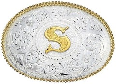 Montana Silversmiths Men&rsquo;s Initial Buckle