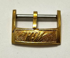 ORIGINAL MIDO MEN&rsquo;S 16MM GOLD PLATED BUCKLE