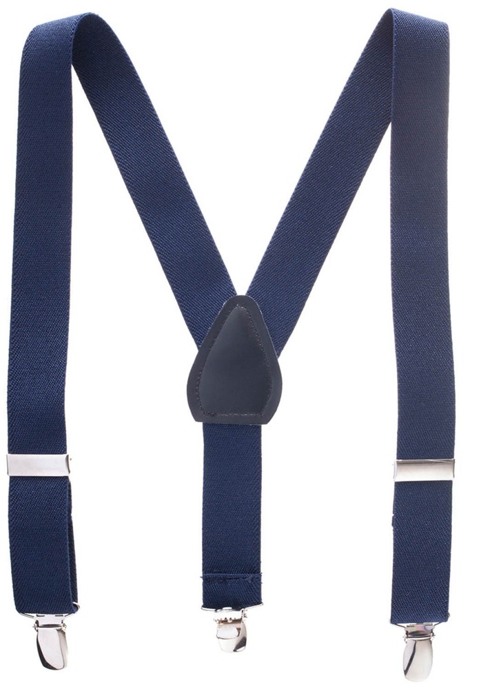Kids Toddler NAVY SUSPENDERS suspender adjustable