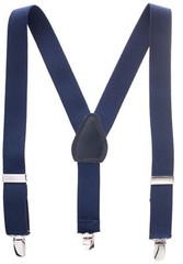Kids Toddler NAVY SUSPENDERS suspender adjustable