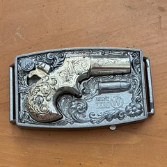 Agent Zero 1959 by Mattel Belt Buckle