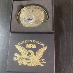 2015 NRA Golden Eagles Limited Edition Belt Buckle