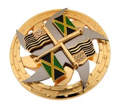 Jamaica Jamaican People Caribbean Country Belt Buckle Nation Land Metal Fashion
