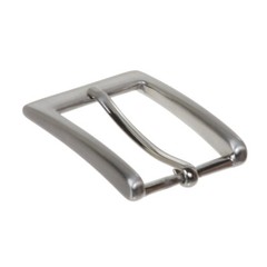 1 1/8&Prime; (30 mm) Nickel Free Single Prong Rectangular Belt Buckle