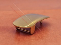 30mm HEAVY DUTY WESTERN SOLID BRASS SMOOTH PLAIN BELT BUCKLE LEATHERCRAFT BUCKLE
