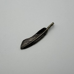 Brass Feather Charm,Necklace DIY Pendants,Keychain Charm lot