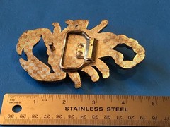 Large Heavy Duty Monster Scorpion Belt Buckle