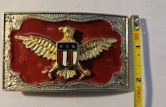 Classic American EAGLE Full Metal BELT BUCKLE COUNTRY Western Style