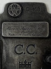 C.C. Canadian Club Whiskey Belt Buckle From Bergamot Brass Works 1975