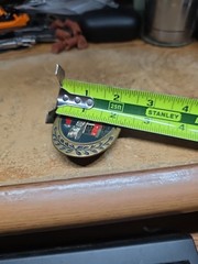 Fireman&rsquo;s Brass Belt Buckle #9 &rsquo;83 Emergency One Aerial Platform Chariots / Fire