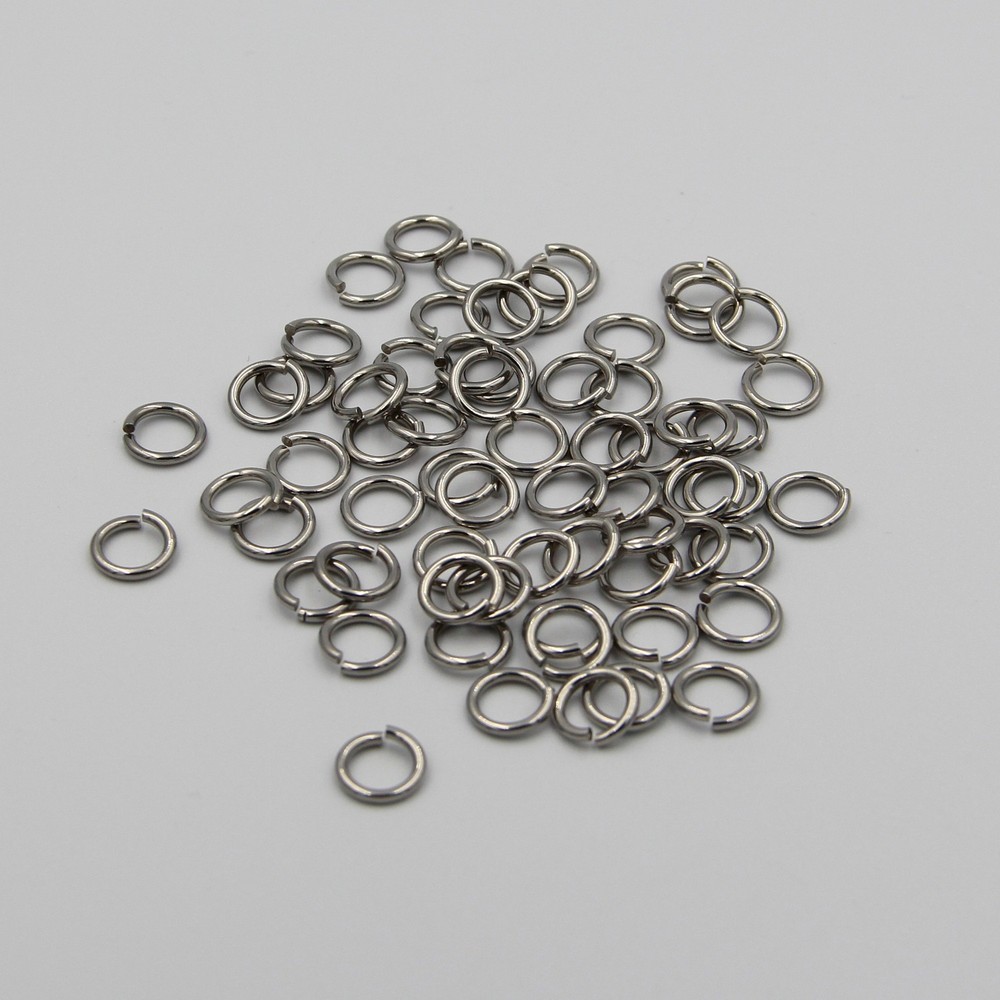 Split Ring Stainless Steel Opened Jump Ring 10mm lot