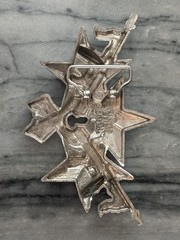 Star & Guns Firearms Tommy Gun Sub Machines Silver Chrome Belt Buckle Hot Topic?