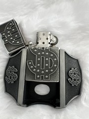 New Men’s Money Sign Lighter Buckle Belt Buckle New