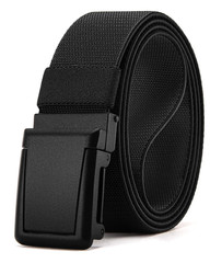 CHAOREN Tactical Belt Men – 38&Prime;-42&Prime; Waist Adjustable, Frosted Matte / Black