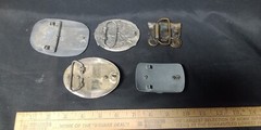 Men&rsquo;s Cowboy Southwest Native American Belt Buckle Mixed Lot Of 5