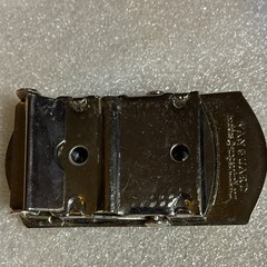 Silver Metal Clip Buckle Belt Buckle Fire Control Technician Logo Men&rsquo;s