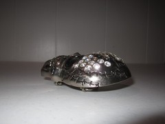 Rhinestone Covered Skull Head Belt Buckle Extremely Rare Find!!!