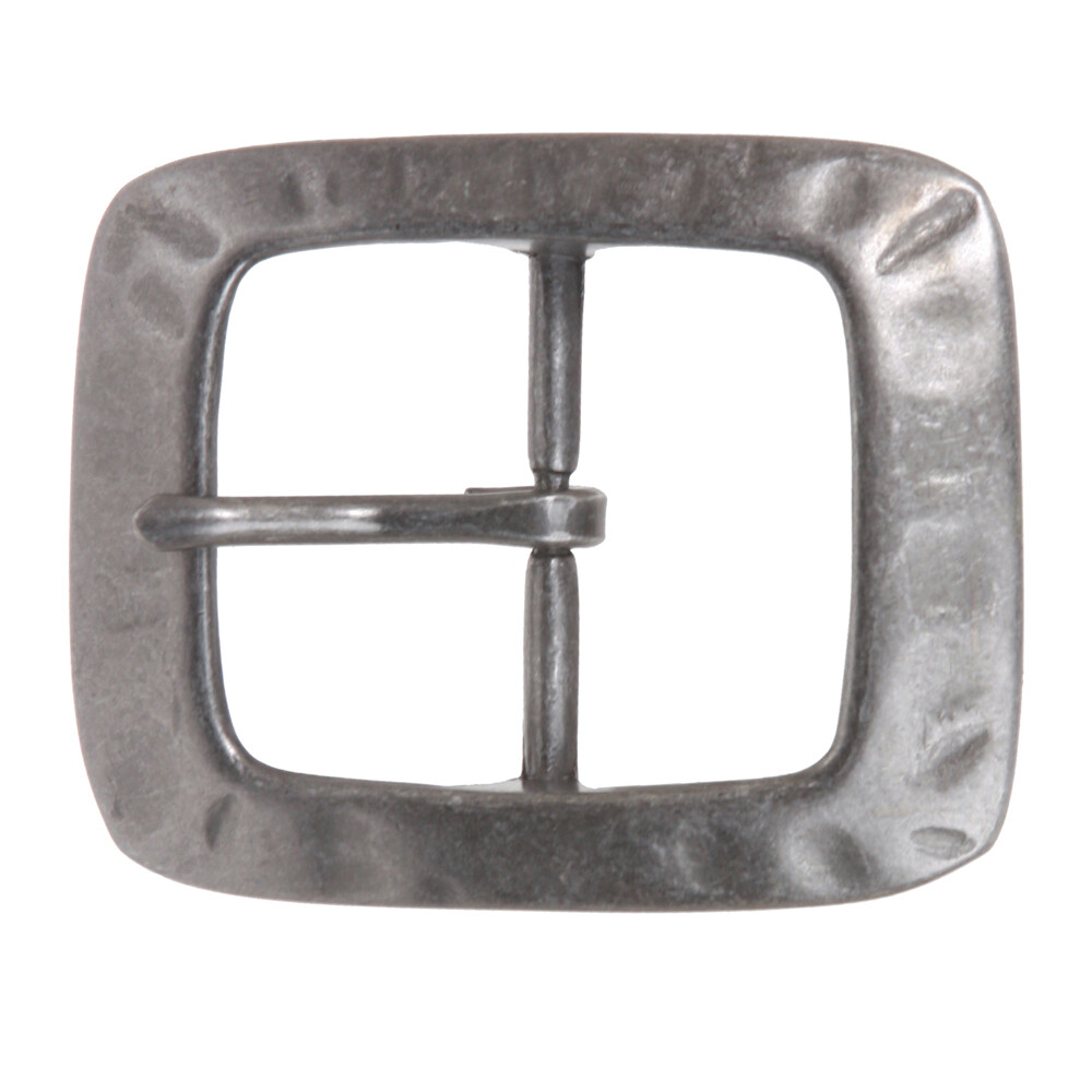 1 1/2&Prime; (39 mm) Nickel Free Center Bar Single Prong Rectangular Belt Buckle
