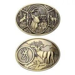 Deer Hunter Buckles – 3.8cm Animal Buckle For Leather Belt Fashion Accessories