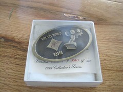 Belt Buckle Advertising Big R Construction Co. Limited Edition Numbered 1988